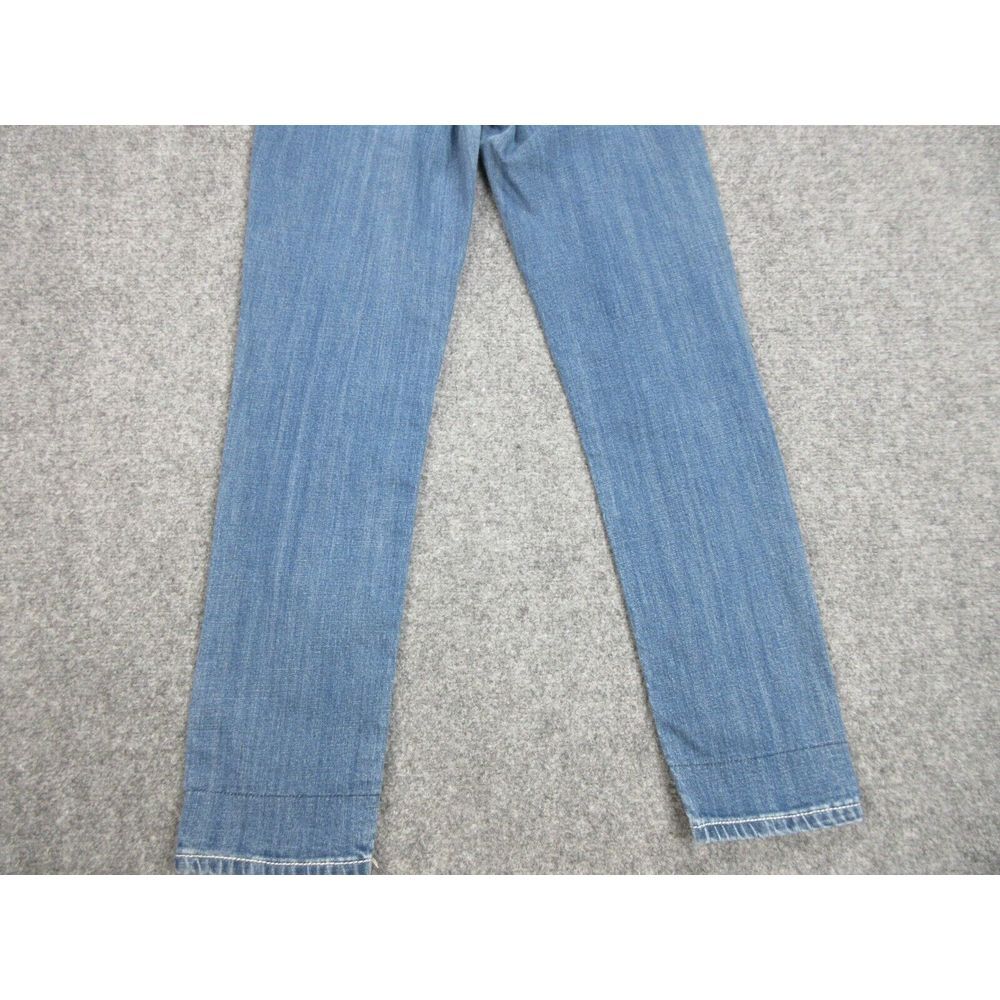 Miss Me Jeans Womens 29 Blue Denim Cuffed‎ Skinny Rhinestone Ladies 29X28 - Picture 12 of 16